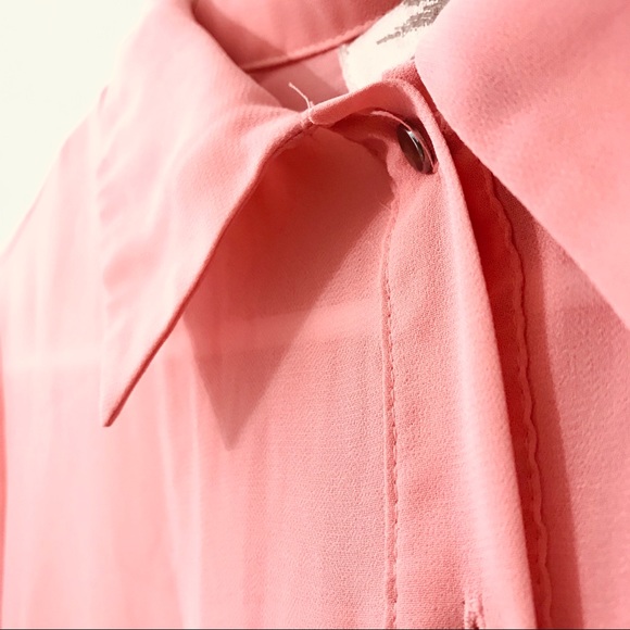 Love21 Sheer Button Down - Picture 5 of 5